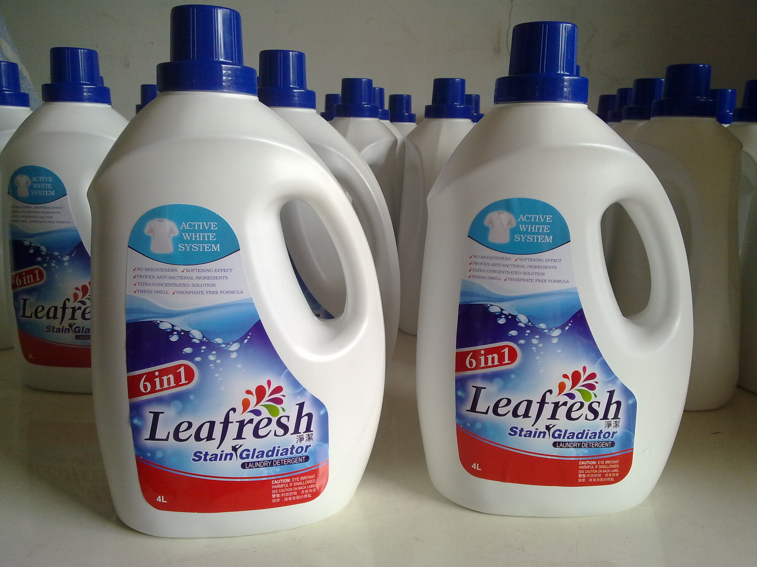 Leafresh first generation 6 in 1 liquid laundry listed in PNS stores.